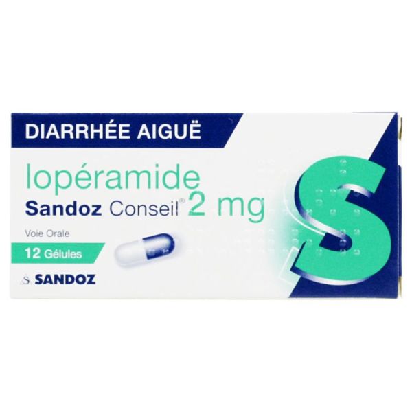 Loperamide Conseil 2Mg Sandoz Gelul12