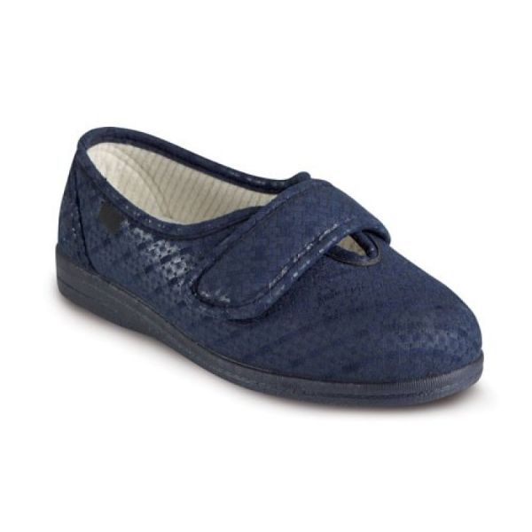 Dr Comfort Arlequ Chaussur Volu Var Bleu P39