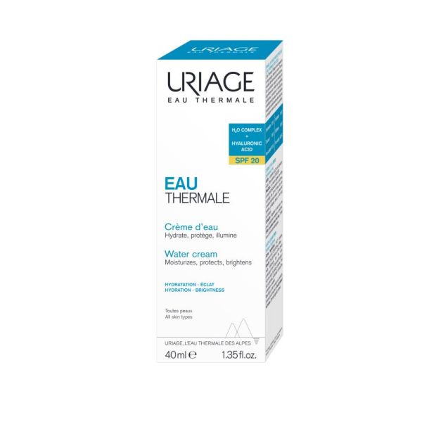 Uriage Eau Thermale Crème  d'Eau Spf20 Légère 40ml