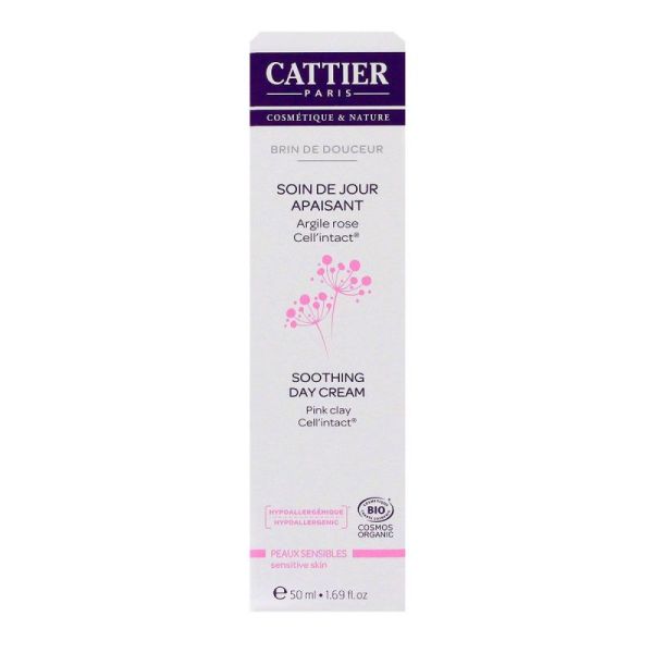 Cattier Cr Soin Jour Apais Fl Ppe/50Ml