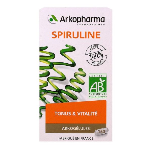 Arkogelules Spiruline Bio Gél Fl/150
