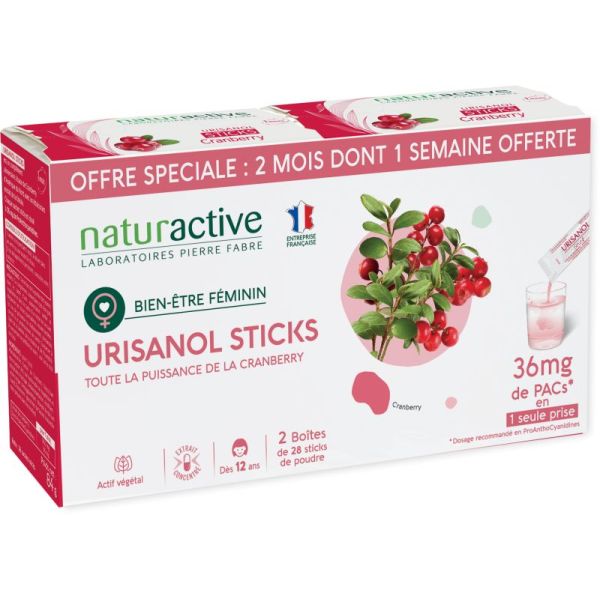 Urisanol Stevia Duo Stick 28X2