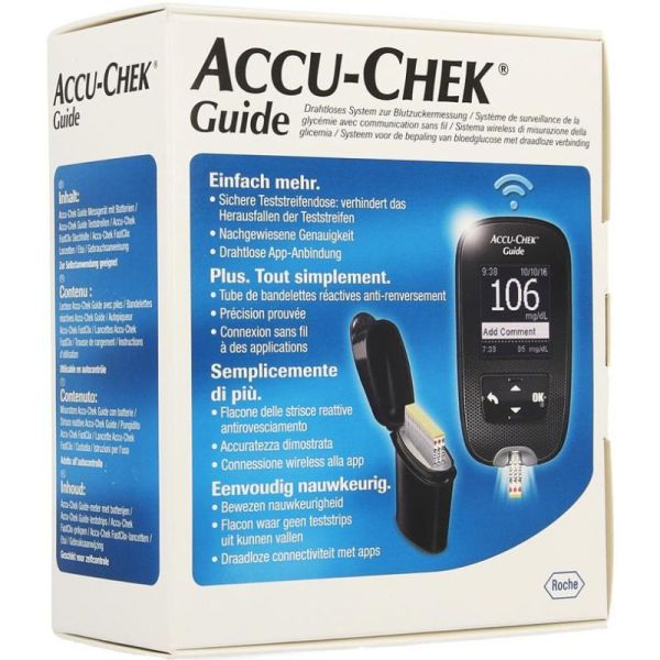 Accu-Chek Guide Set Mg/Dl - Ensemble de Surveillance de la Glycémie