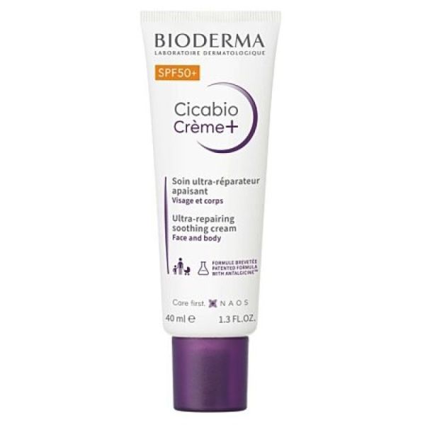 Cicabio Cr+ Ultra-Rep Spf50+ 40Ml