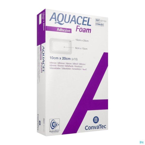Aquacel Foam Adh 10Cmx20Cm 10