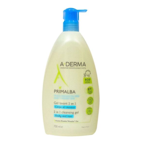A-Derma Primalba Gel Lavant 750 ml