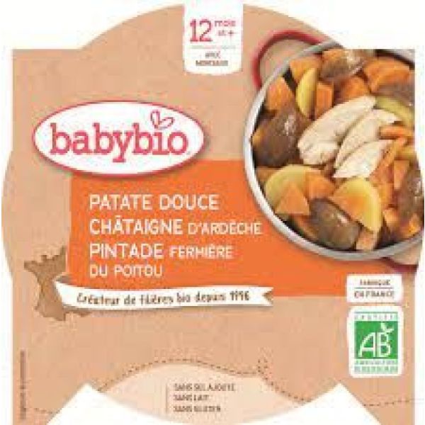 Babybio Ass Pat Douce PINT/CHAT 230G