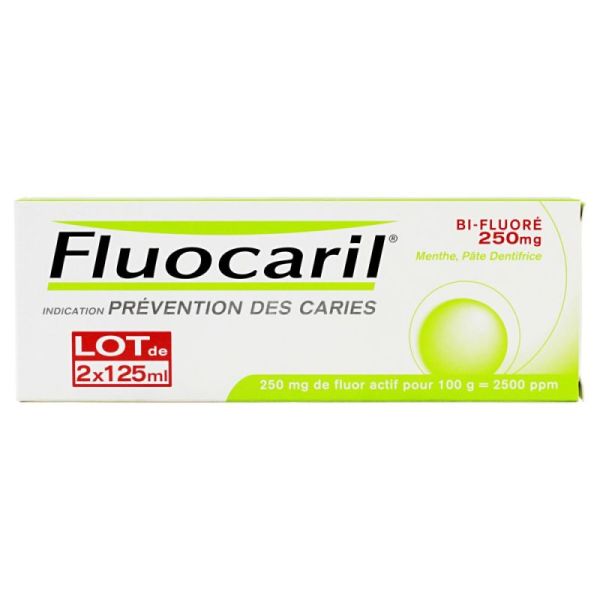 Fluocaril 250 Bif Dent Menth125Ml2