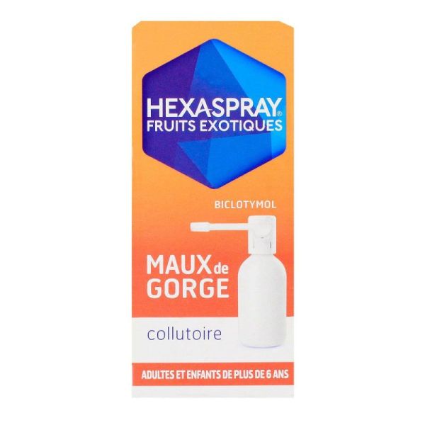 Hexaspray Fruits Exotiques Collutoire Fl/30G