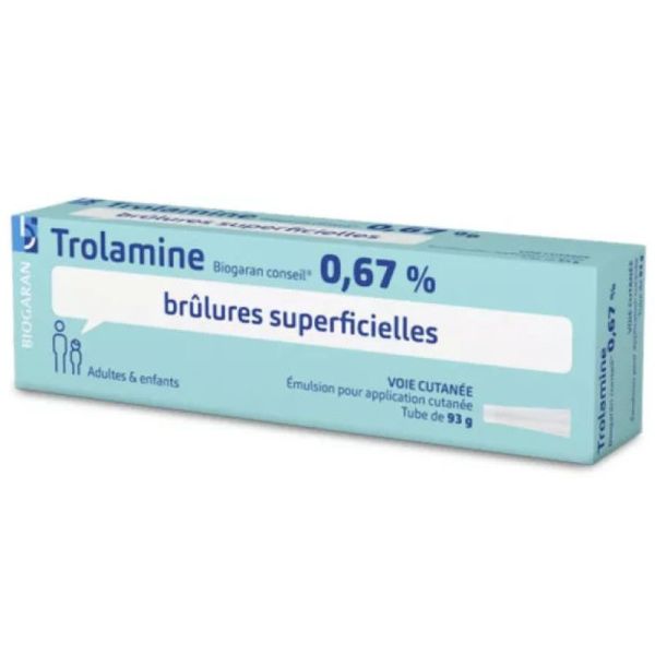Trolamine 0,67% Biogaran Emuls 93G