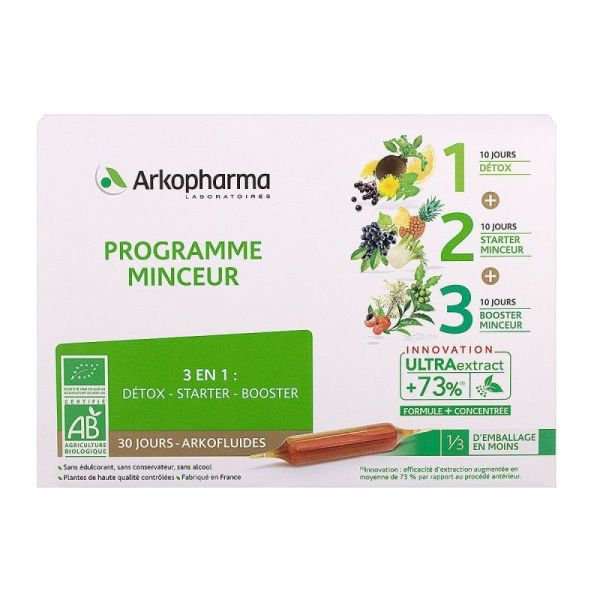 Arkofluide Bio Ultraextract Coffret Programme Minc