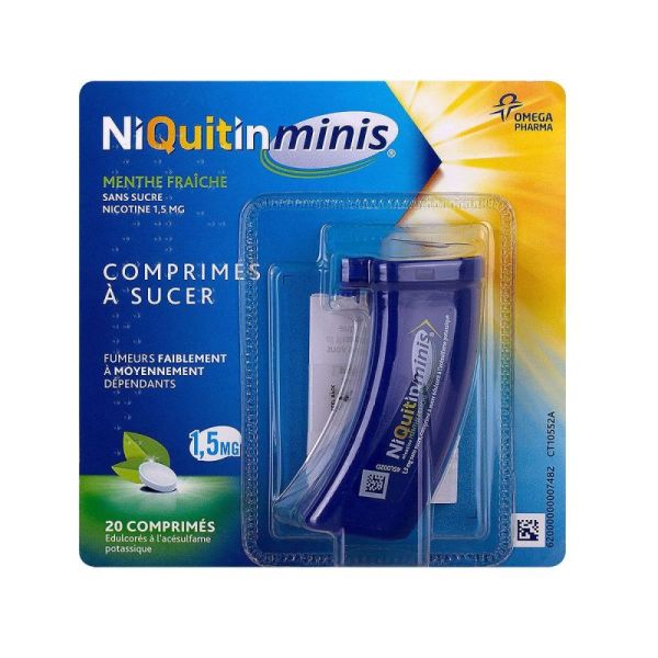 Niquitinminis 1,5Mg Cpr Suc S/S 20