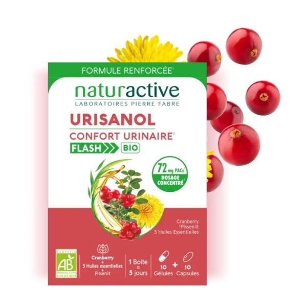 Urisanol Conf Urin Flash Bio 10+10