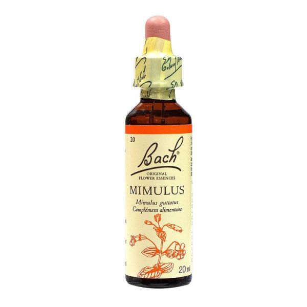 Fleurs De Bach Mimulus Elixir Floral 20Ml