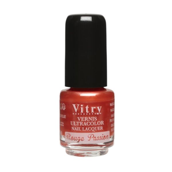 Vitry Mini Vernis Rouge Passion4Ml