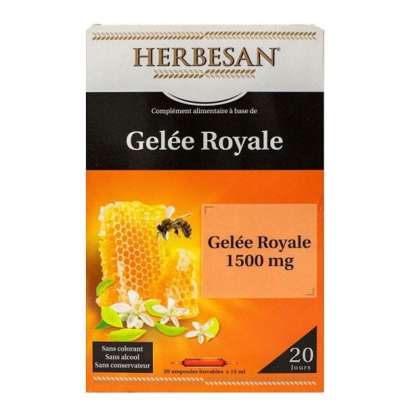 Herbesan Gelée Roy 1500Mg S Buv 20A/15Ml