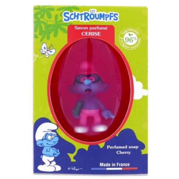 Savon Schtroumph Cerise