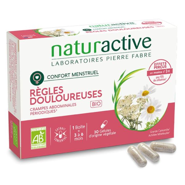 Regles Douloureuses Bio Naturactiv