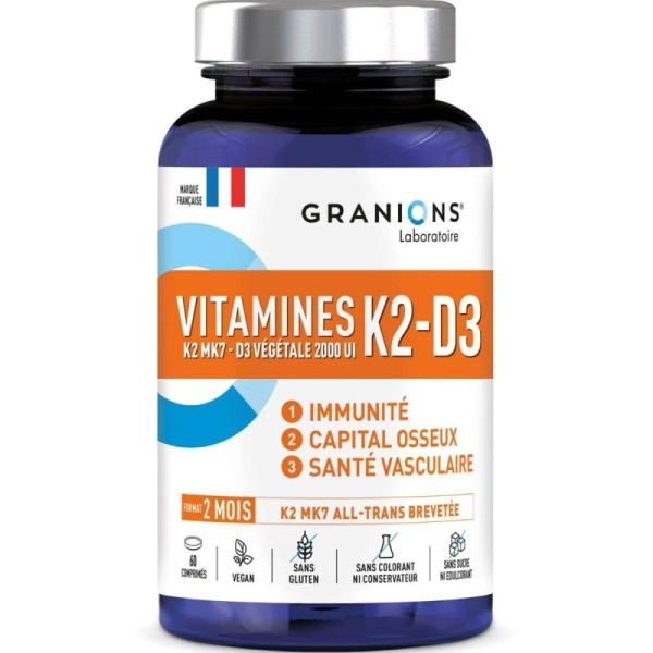Granions Vitamine K2-D3 Cpr 60