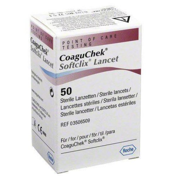 Coaguchek Softclix Lancettes (50 unités)