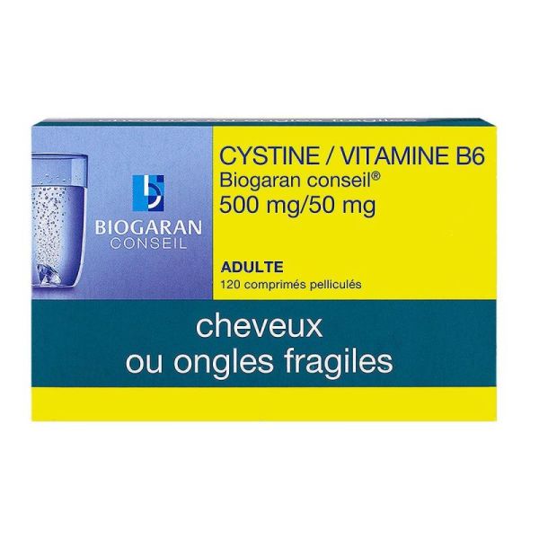 Cystine B6 500/50Mg Biog C Cpr 120