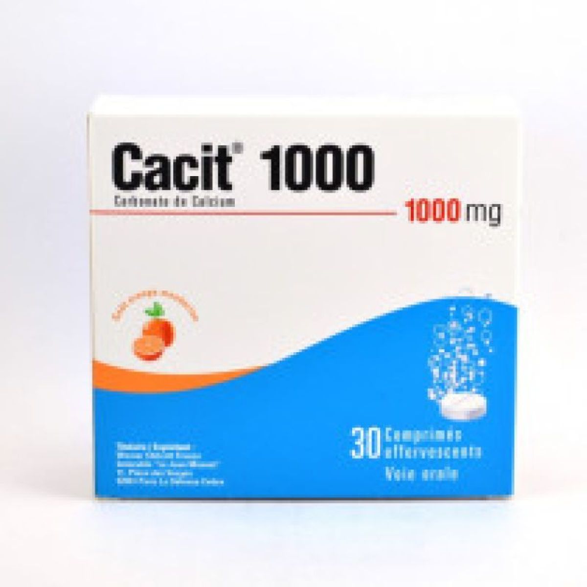 Cacit 1000mg - Corrige les carences en calcium | Pharmacie Jules Verne