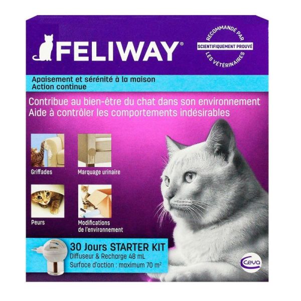Feliway - Phéromones apaisantes pour chat. Soins et santé de votre