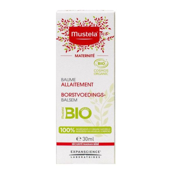 Mustela Maternité Baume Allaitement Bio30Ml