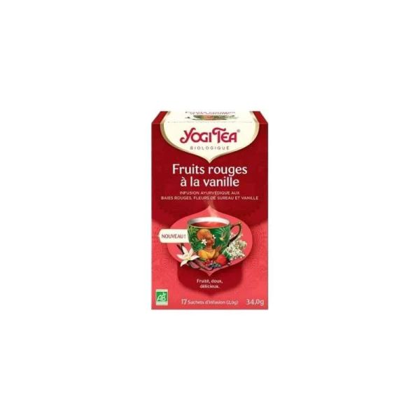 Yogi Tea Fruit Rouge Vanil Sach 17