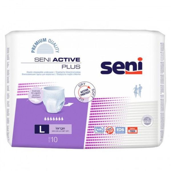Sl/Inc Seni Active Plus Large 10