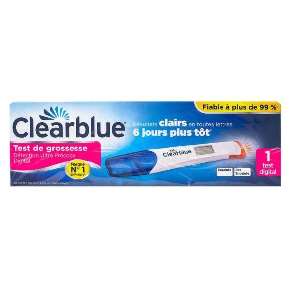 Clearblue Test Gros Ultra Precoce1